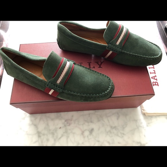 Bally suede men shoes!